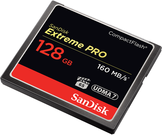 Pamäťová karta CompactFlash SanDisk Extreme Pro, 128Gb, UDMA 7 SDCFXPS-128G-X46