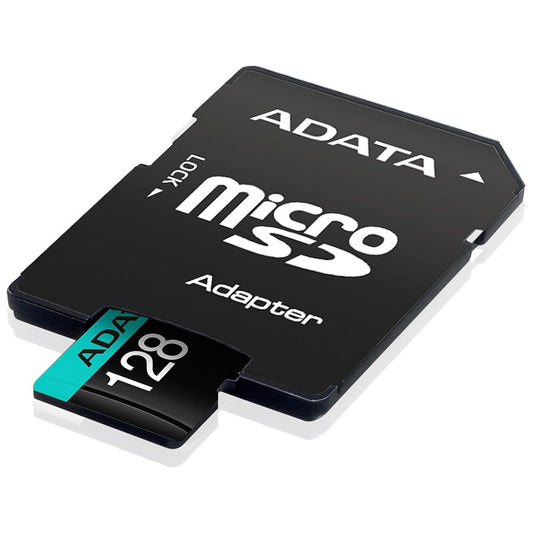 Pamäťová karta microSDXC Adata Premier Pro, 128GB, Trieda 10 / UHS-1 U3, S adaptérom AUSDX128GUI3V30SA2-RA1