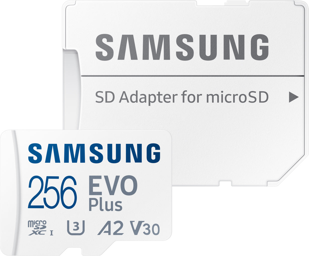 Pamäťová karta microSDXC Samsung Evo Plus, 256Gb, Trieda 10 / UHS-1 U3, S adaptérom MB-MC256SA/EU