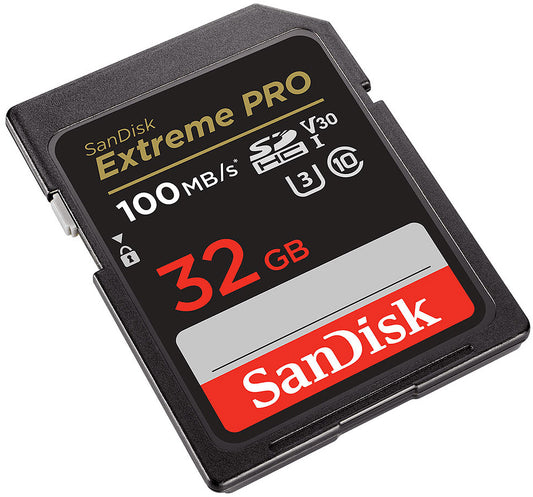 Pamäťová karta SDHC SanDisk Extreme Pro, 32Gb, Trieda 10 / UHS-1 U3 SDSDXXO-032G-GN4IN