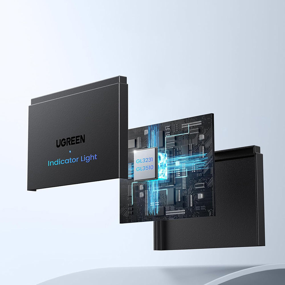 Čítačka kariet USB / USB-C UGREEN CM812 (45167), SD - microSD - 2 x USB-A, čierna