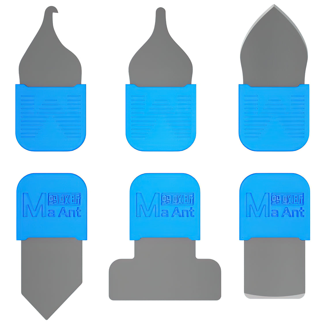 Kovové klipy MaAnt MY-118, 6v1