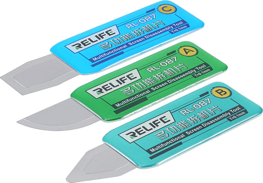 Relife Kovové klipy RL-087, 3v1