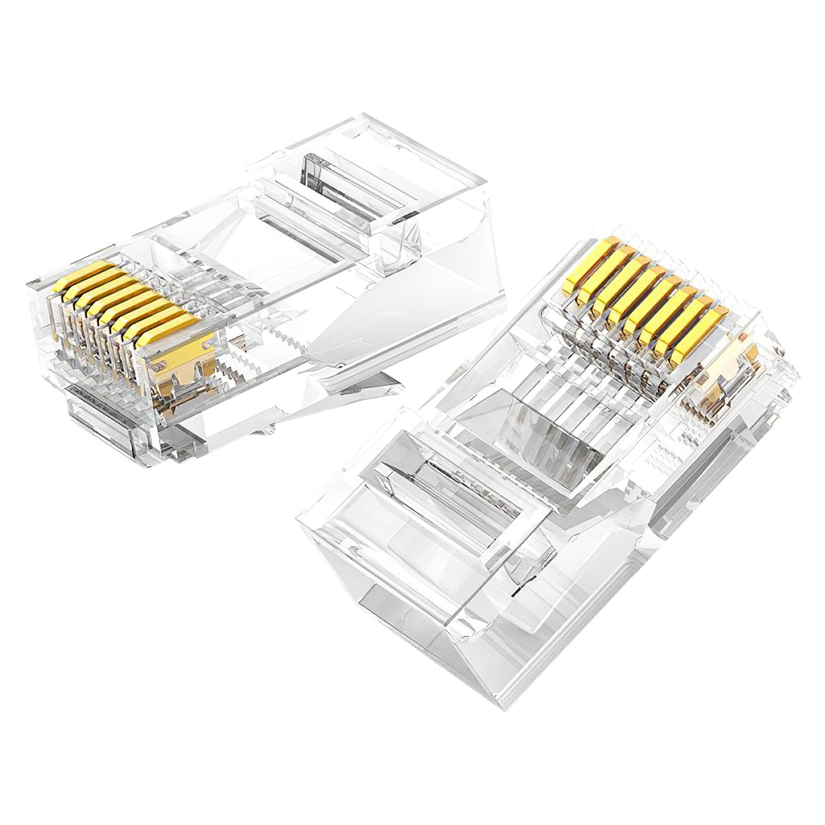 Sieťový konektor UGREEN NW120, RJ45, Cat6, sada 100 kusov