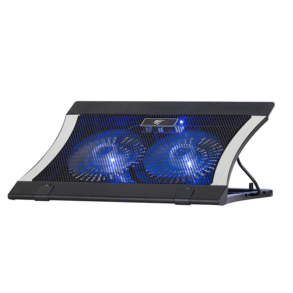 Chladiaci podložka HAVIT F2051 pre laptop 9inch - 17inch, čierna
