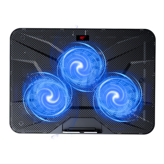 Chladič HAVIT F2067 pre laptop 9inch - 18.3inch, čierny