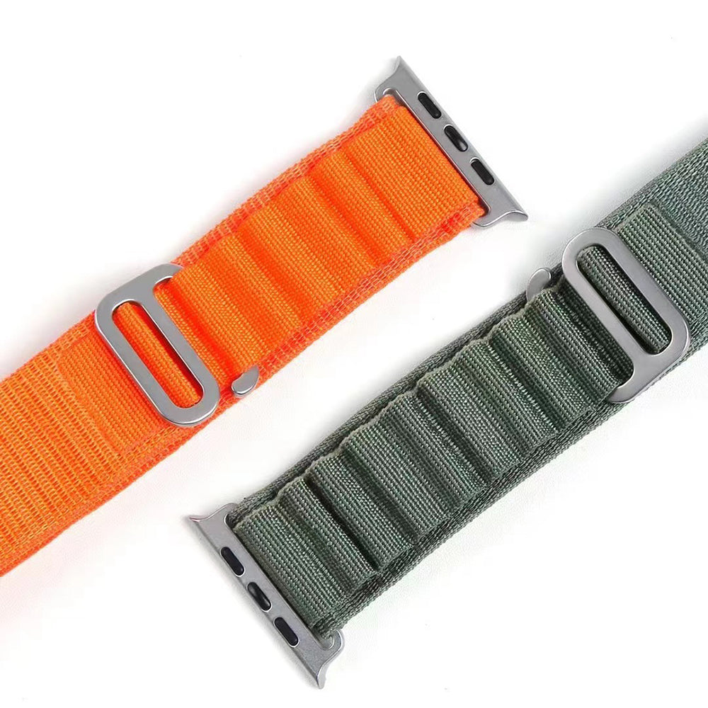 Pánsky remienok Techsuit W037 pre Apple Watch 42mm / 41mm / 40mm / 38mm Series, Oranžový