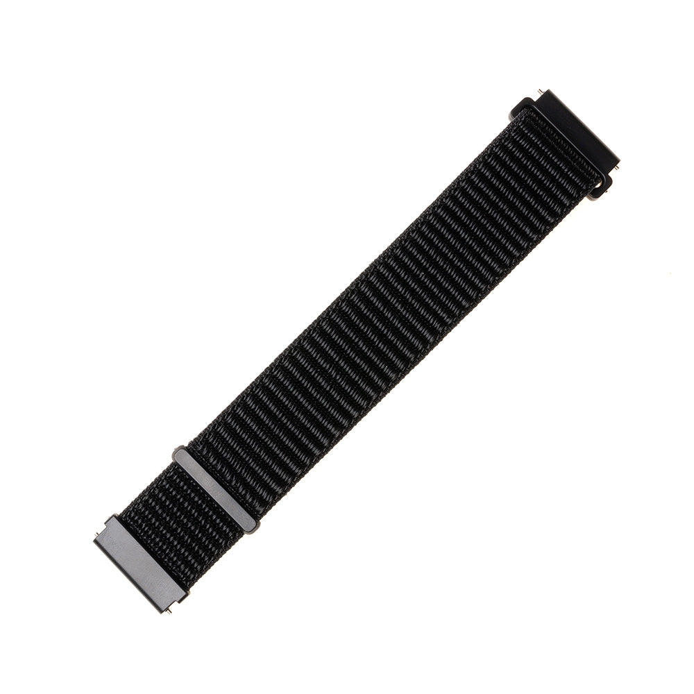 Fixed Nylon remienok pre Samsung Galaxy Watch / Huawei Watch Series, 20mm, Čierny