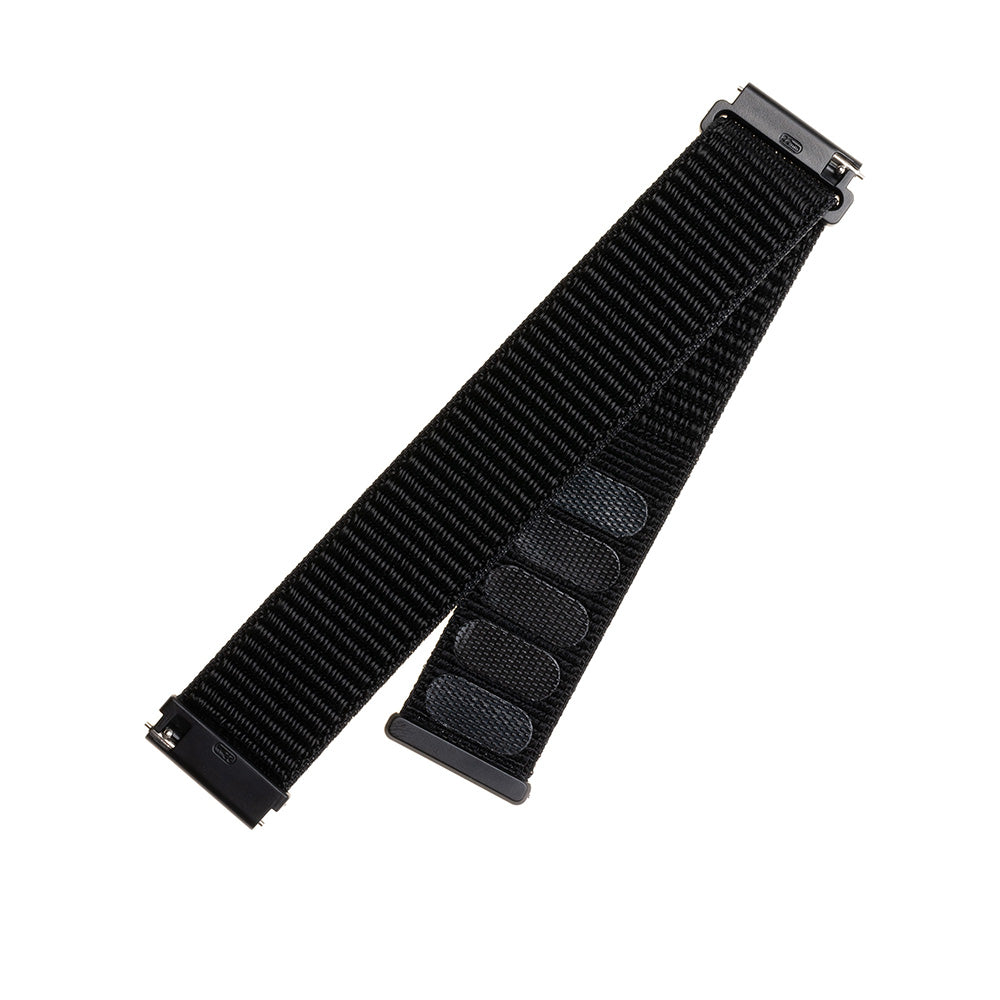 Fixed Nylon remienok pre Samsung Galaxy Watch / Huawei Watch Series, 20mm, Čierny