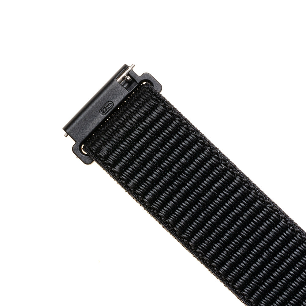 Fixed Nylon remienok pre Samsung Galaxy Watch / Huawei Watch Series, 20mm, Čierny