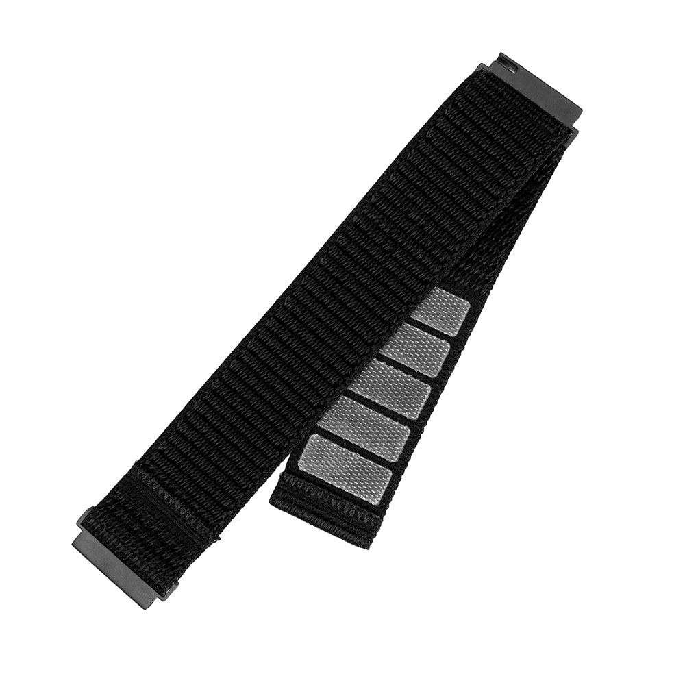 Fixed Nylon Sporty remienok pre Huawei Watch / Xiaomi Watch Series, 22mm, Čierny