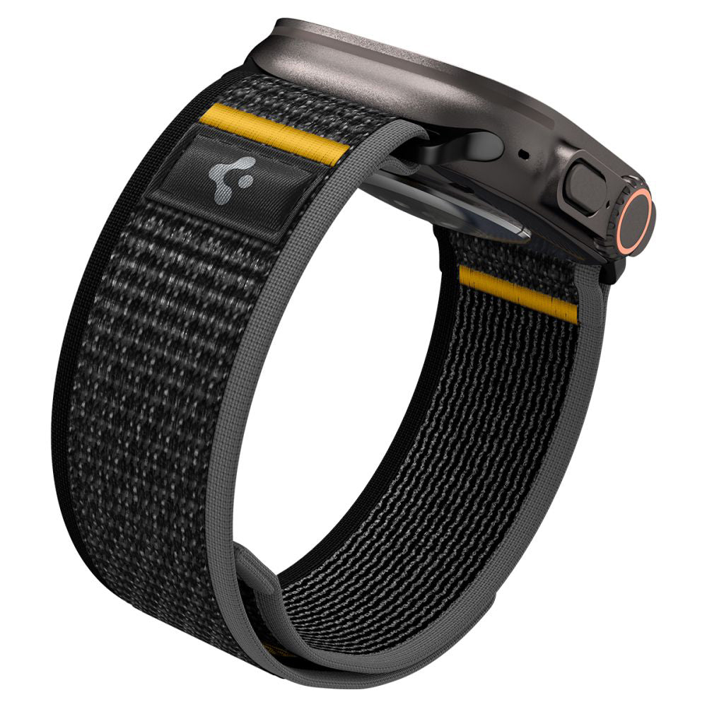 Remienok Spigen Athlex Air pre Apple Watch 49mm / 46mm / 45mm / 44mm Series, Čierny AMP09033
