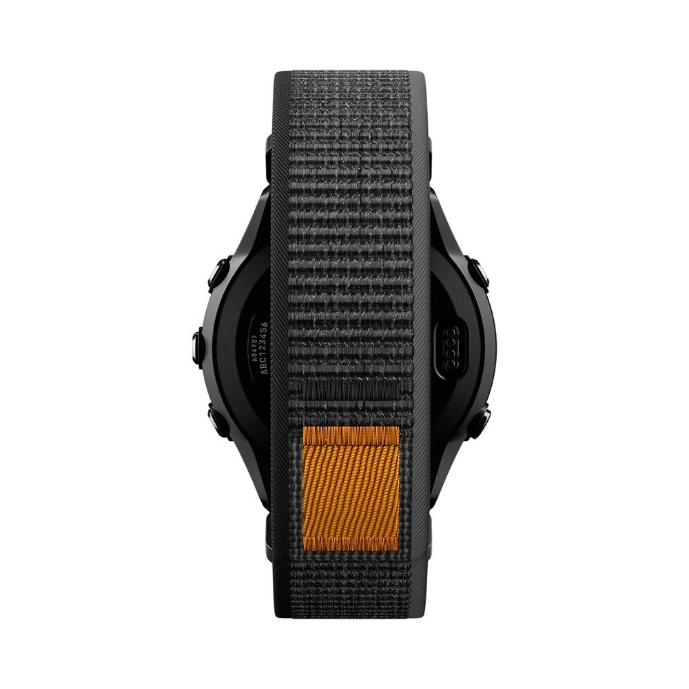 Remienok Spigen Athlex Air pre Garmin Watch Fenix / Forerunner / Approach Series, 22mm, čierno-oranžový AMP11426