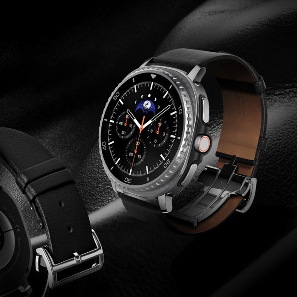 Spigen Enzo Band for Samsung Galaxy Watch8 / Watch8 Classic Series, Black AMP10119