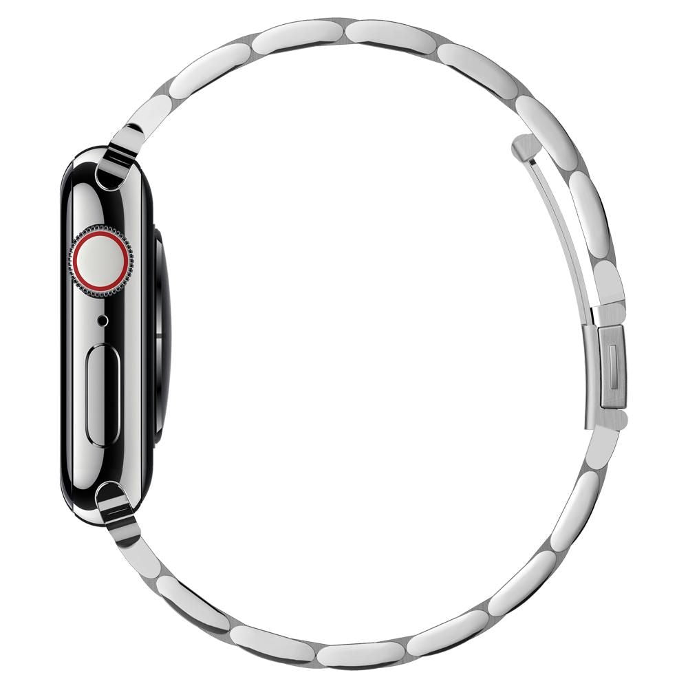 Remienok Spigen Modern Fit pre Apple Watch 42mm / 41mm / 40mm / 38mm Series, Strieborný 061MP25943