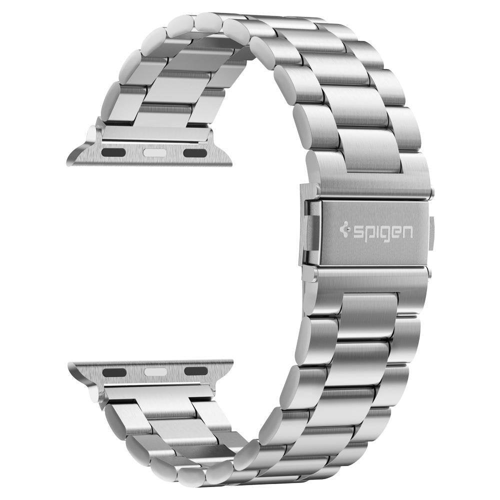 Remienok Spigen Modern Fit pre Apple Watch 49mm / 46mm / 45mm / 44mm / 42mm Series, Strieborný 062MP25404