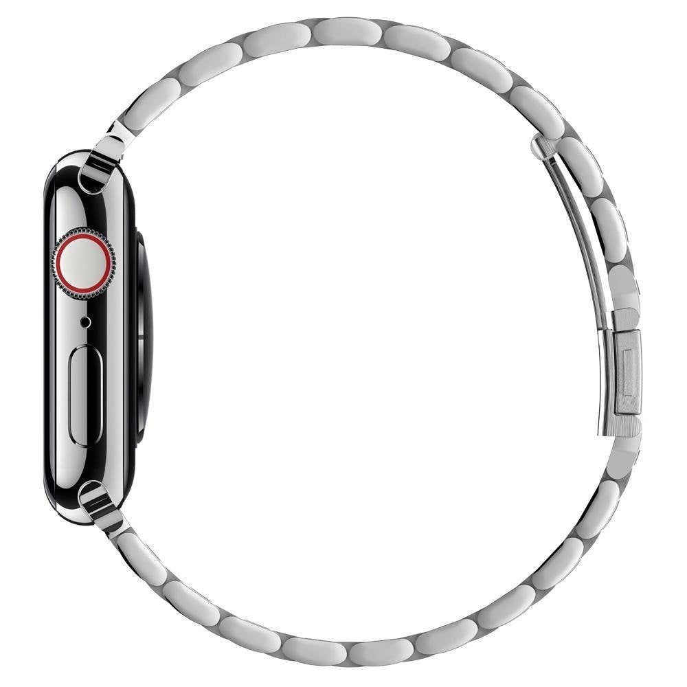 Remienok Spigen Modern Fit pre Apple Watch 49mm / 46mm / 45mm / 44mm / 42mm Series, Strieborný 062MP25404