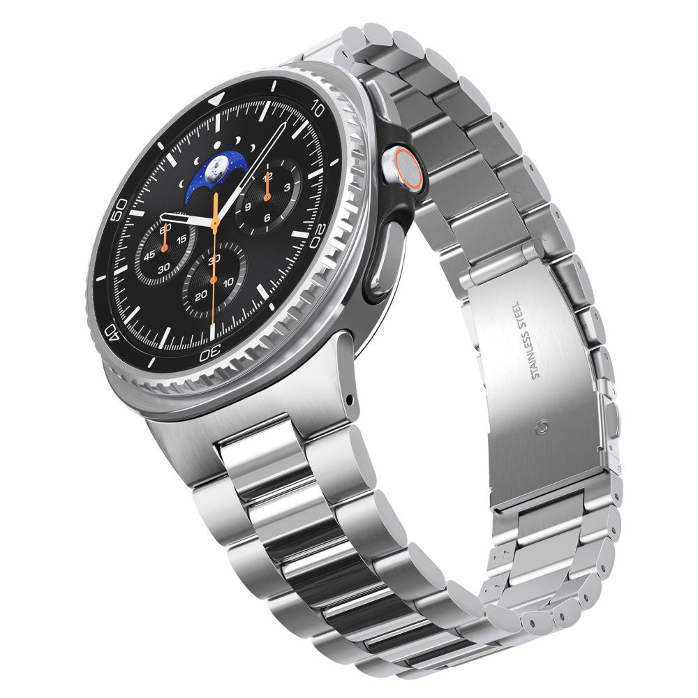 Remienok Spigen Modern Fit pre Samsung Galaxy Watch8 / Watch8 Classic Series, Strieborný AMP10120
