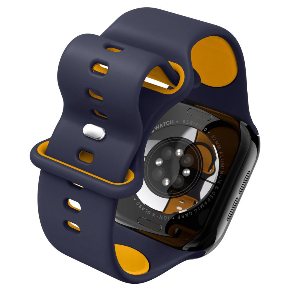 Remienok Spigen Nano Pop pre Apple Watch 42mm / 41mm / 40mm / 38mm Series, Námornícka modrá AMP09325