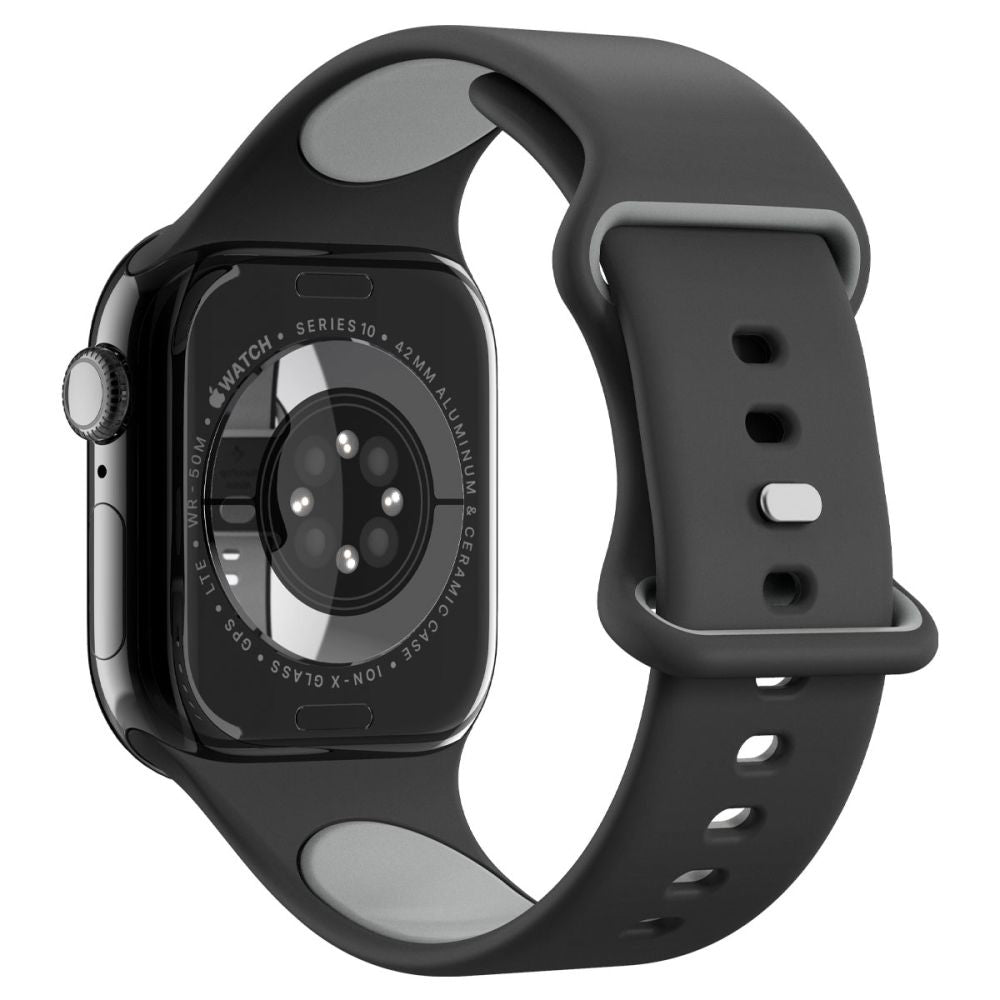 Remienok Spigen Nano Pop pre Apple Watch 42mm / 41mm / 40mm / 38mm Series, Čierny AMP09324