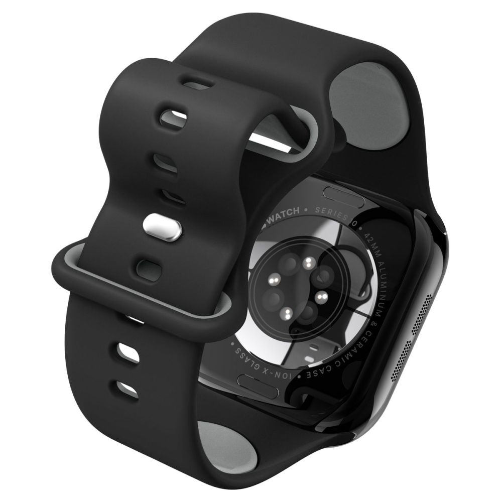 Remienok Spigen Nano Pop pre Apple Watch 42mm / 41mm / 40mm / 38mm Series, Čierny AMP09324