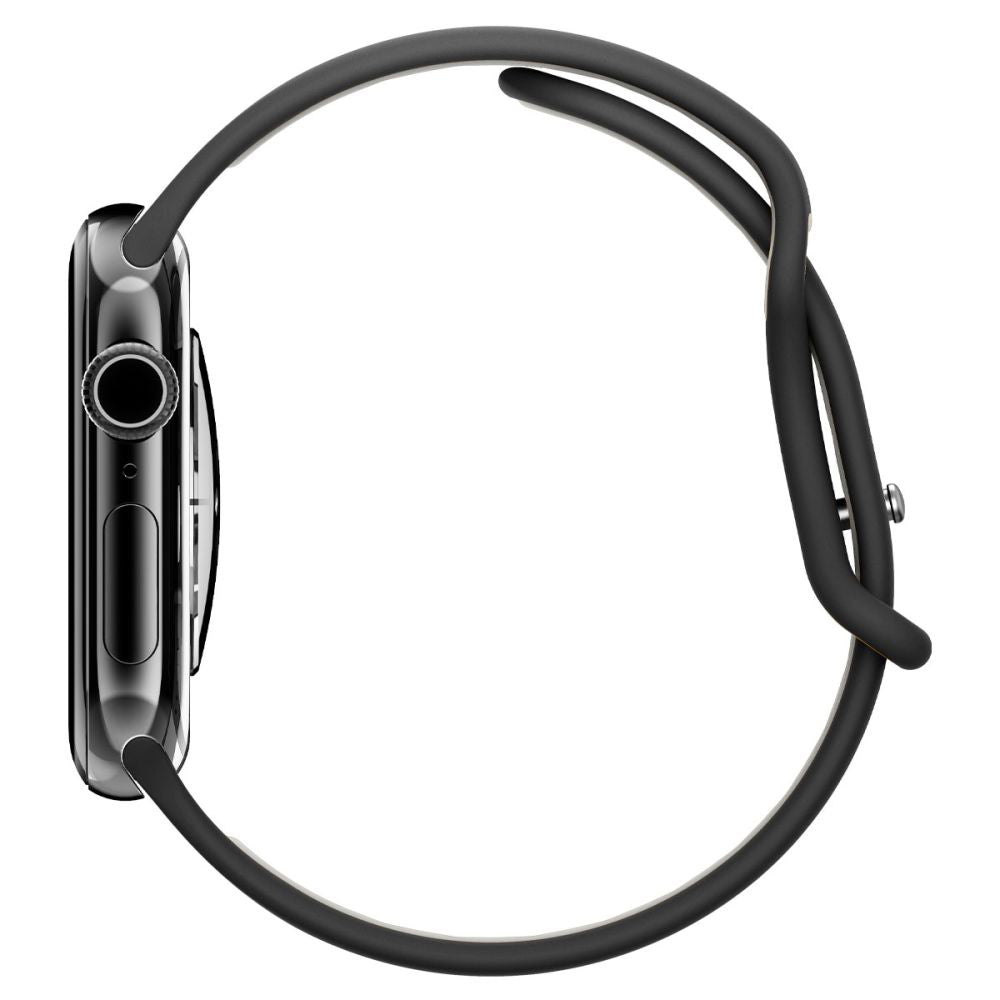 Remienok Spigen Nano Pop pre Apple Watch 49mm / 46mm / 45mm / 44mm / 42mm Series, Čierny AMP09321