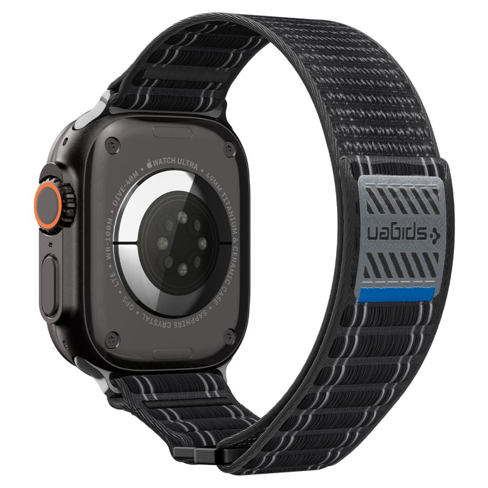 Remienok Spigen WBF0 pre Apple Watch 49mm / 46mm / 45mm / 44mm Series, Čierny AMP10141