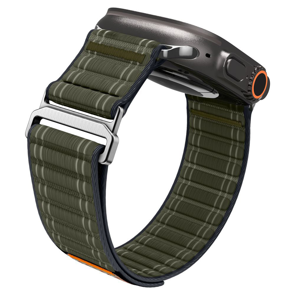 Remienok Spigen WBF0 pre Apple Watch 49mm / 46mm / 45mm / 44mm Series, Zelený AMP10142