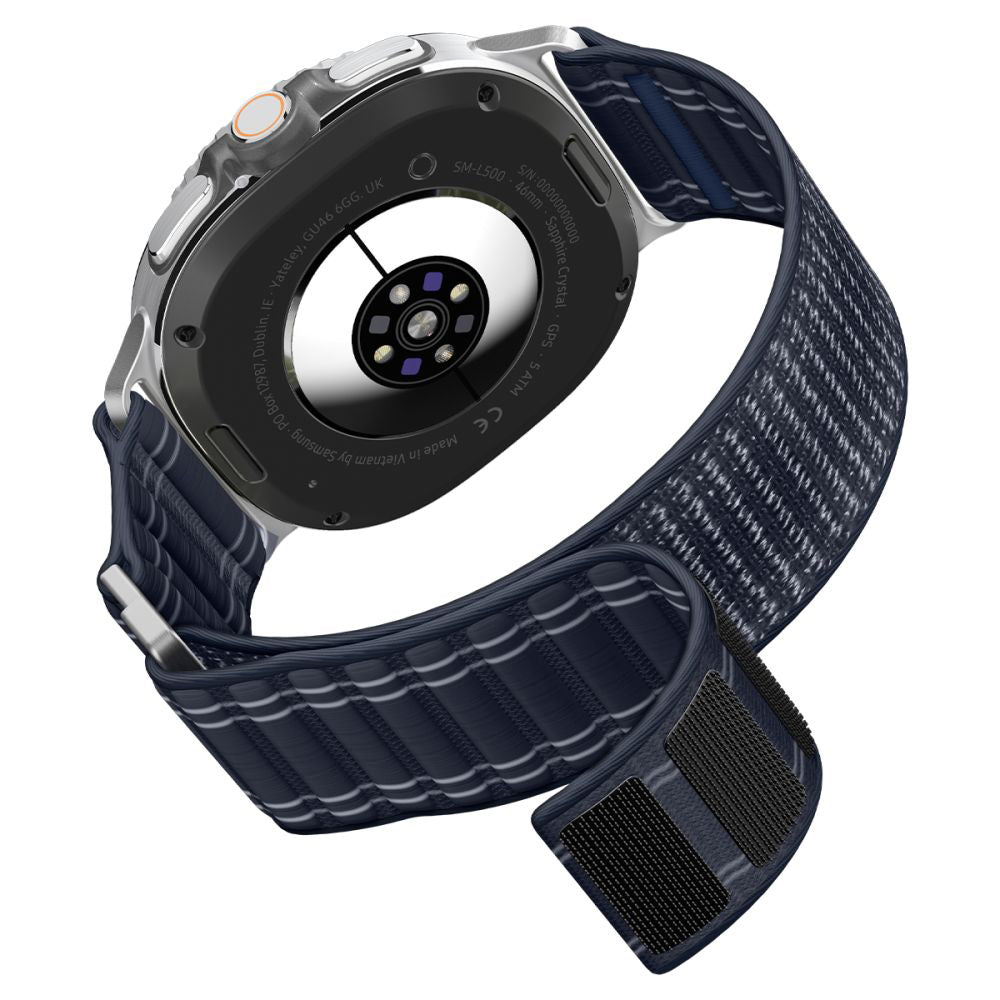 Remienok Spigen WBF0 pre Samsung Galaxy Watch8 / Watch8 Classic Series, tmavomodrý AMP10155