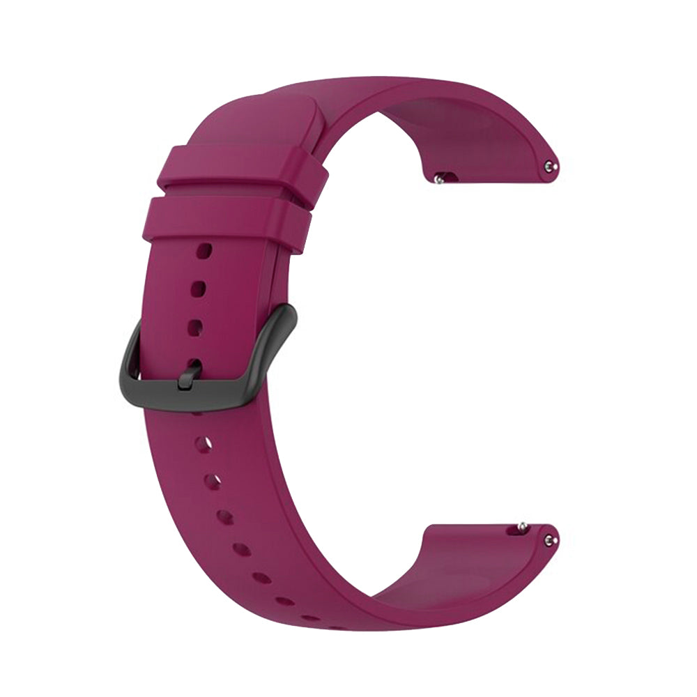 Techsuit W001 remienok pre Samsung Galaxy Watch / Huawei Watch Series, 20mm, Červený