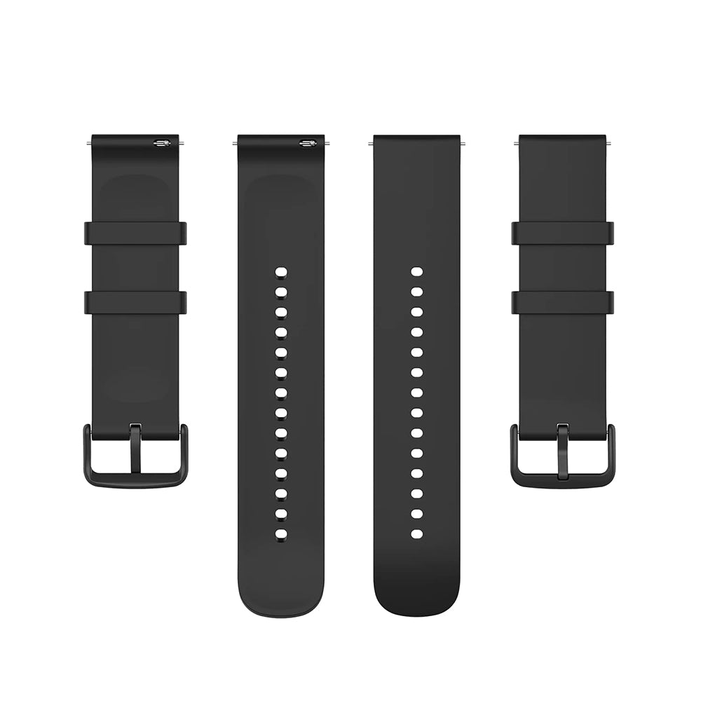 Techsuit W001 remienok pre Samsung Galaxy Watch / Huawei Watch Series, čierny