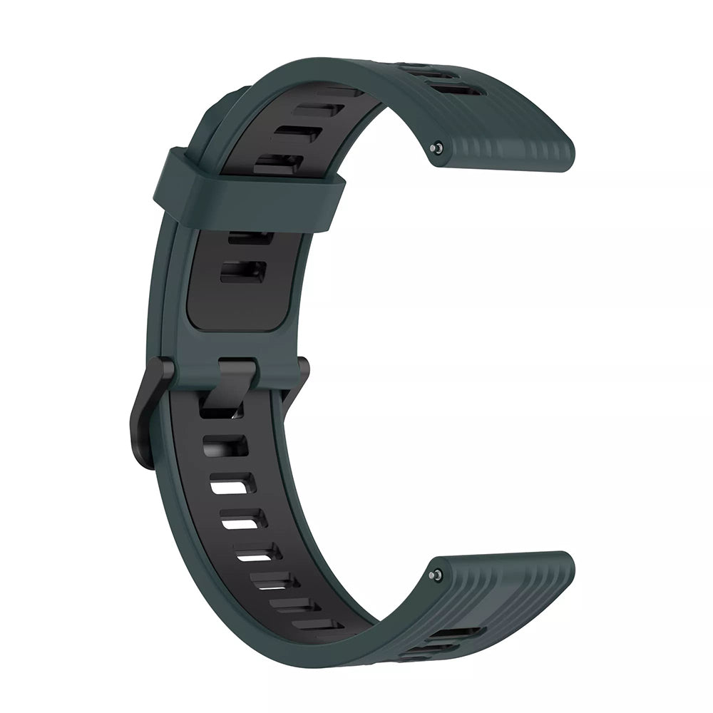 Techsuit W002 remienok pre Huawei Watch / Xiaomi Watch Series, 22mm, Zelený