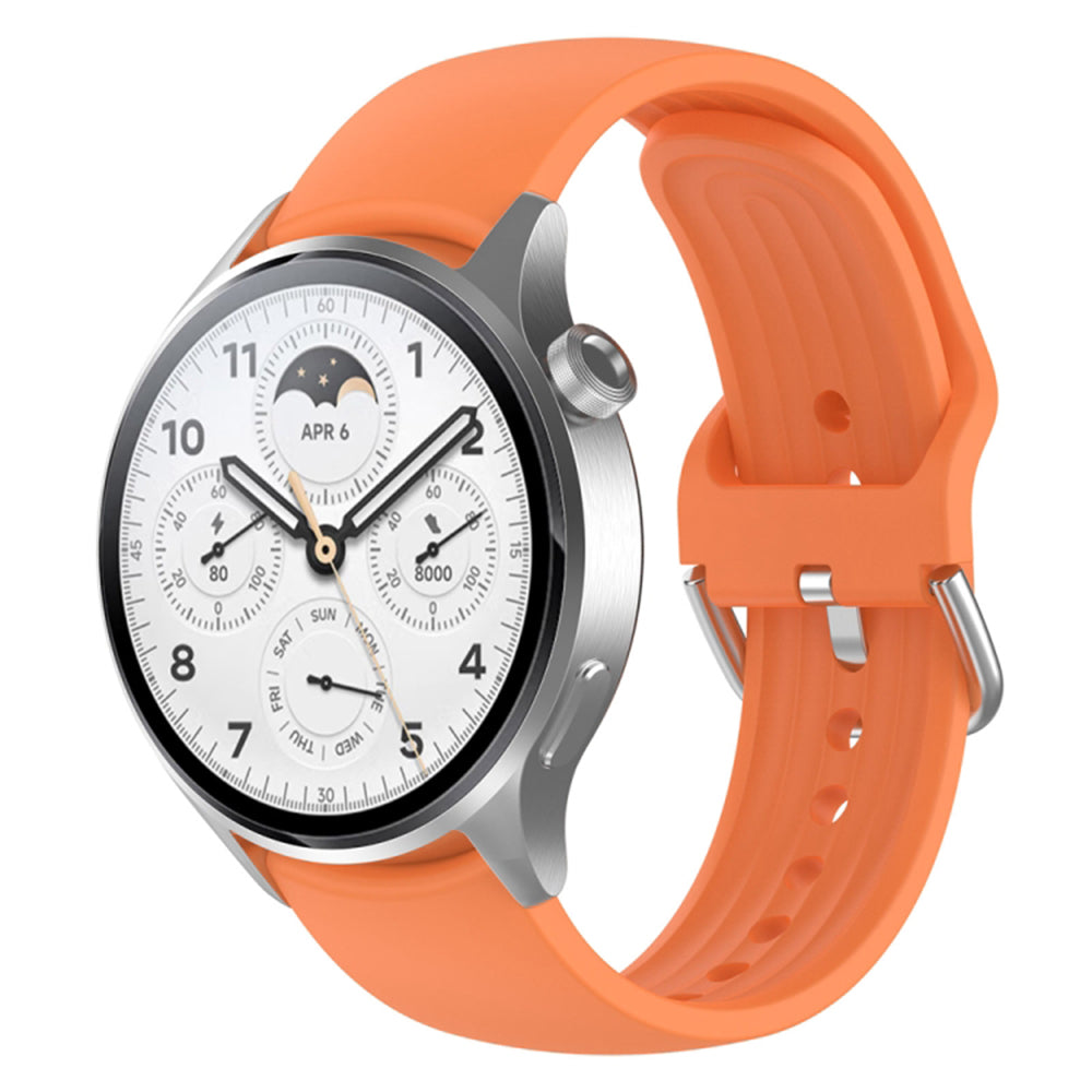 Techsuit W003 remienok pre Huawei Watch / Xiaomi Watch Series, 22mm, Oranžový