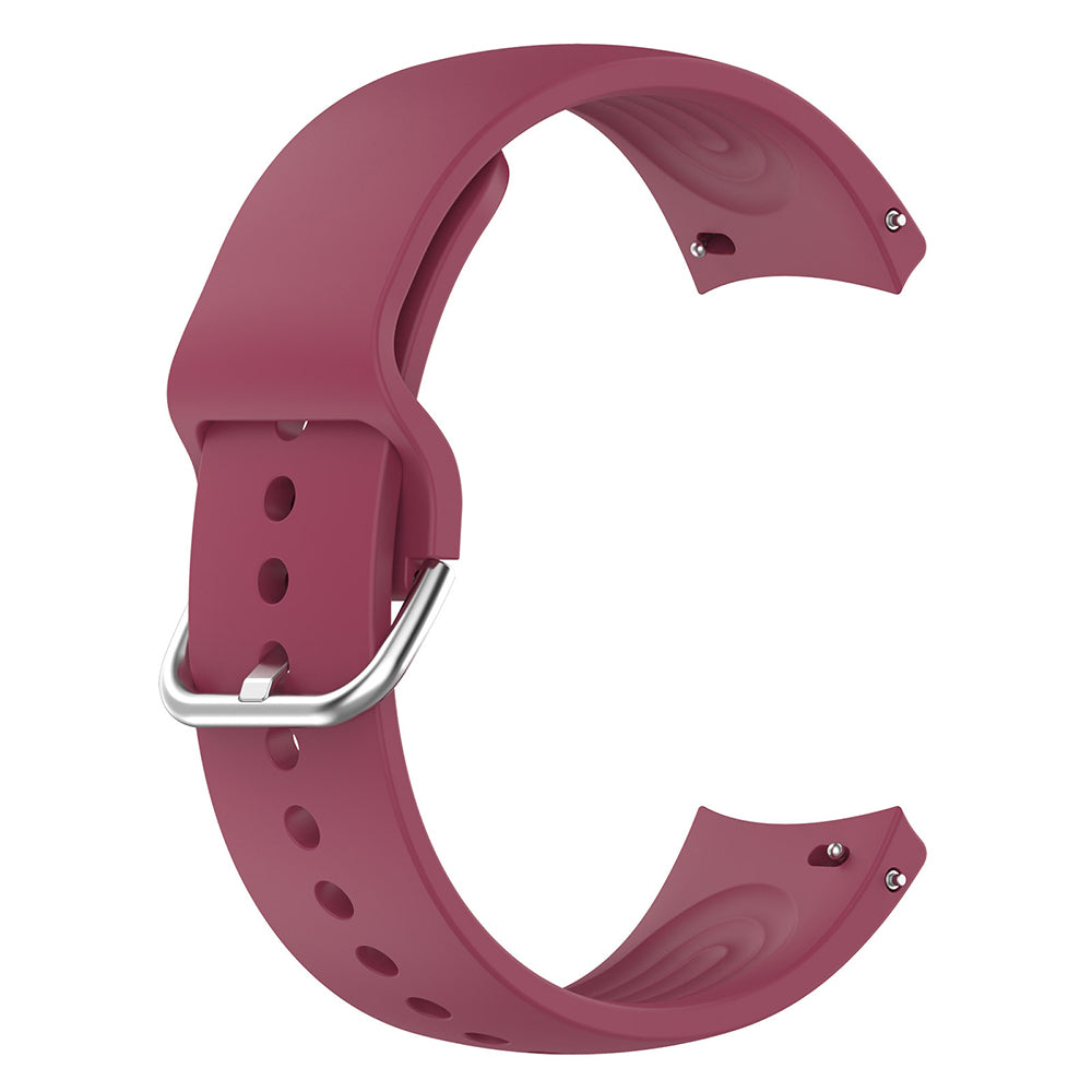 Techsuit W003 remienok pre Huawei Watch / Xiaomi Watch Series, 22mm, Tmavočervená