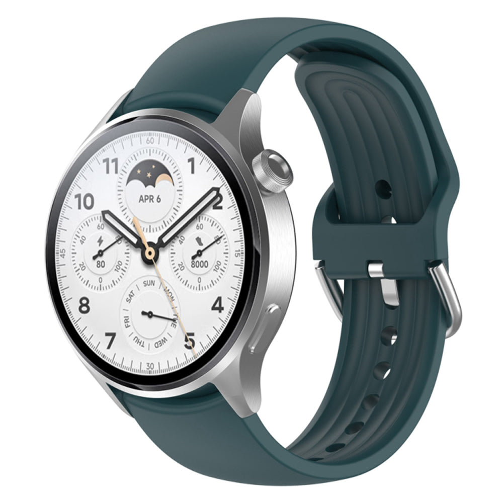 Techsuit W003 remienok pre Huawei Watch / Xiaomi Watch Series, 22mm, Zelený
