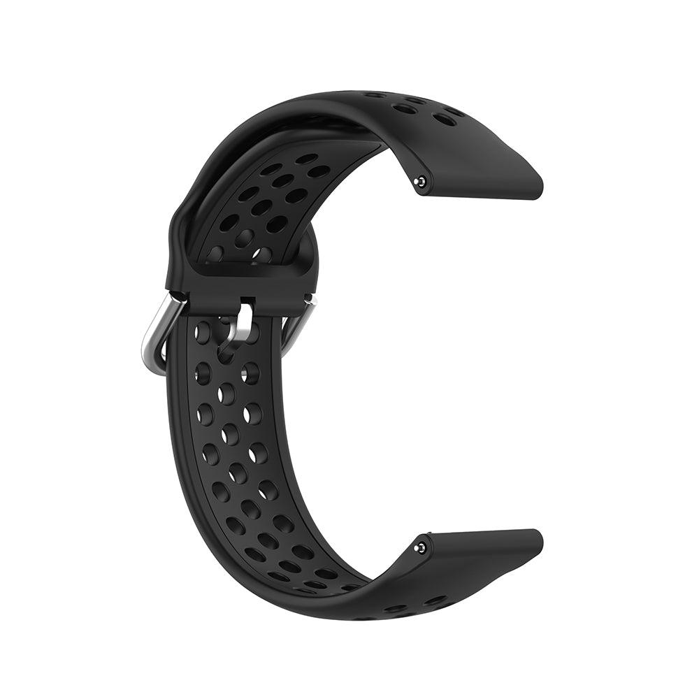 Techsuit W004 remienok pre Samsung Galaxy Watch / Huawei Watch Series, 22mm, čierny