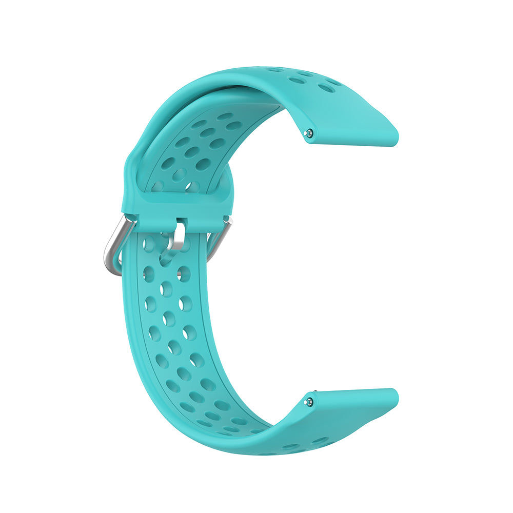 Techsuit W004 remienok pre Samsung Galaxy Watch / Huawei Watch Series, 22mm, Tyrkysový