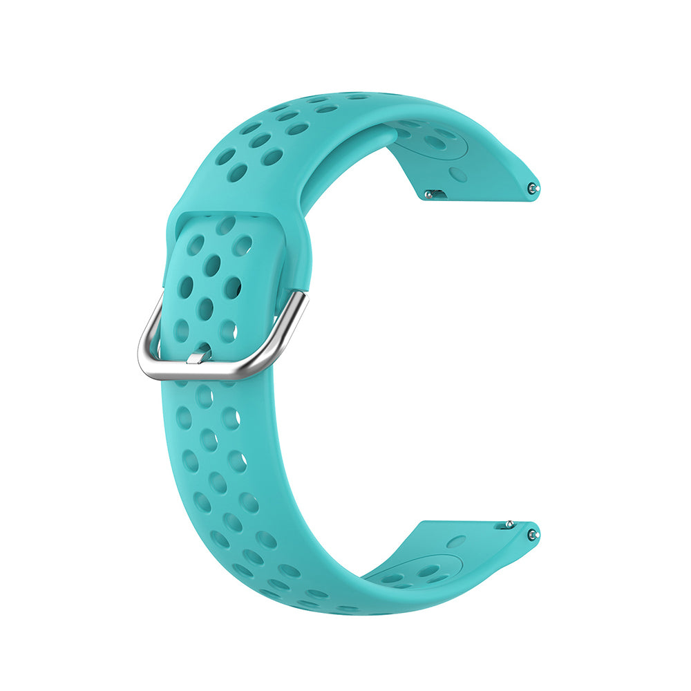 Techsuit W004 remienok pre Samsung Galaxy Watch / Huawei Watch Series, 22mm, Tyrkysový