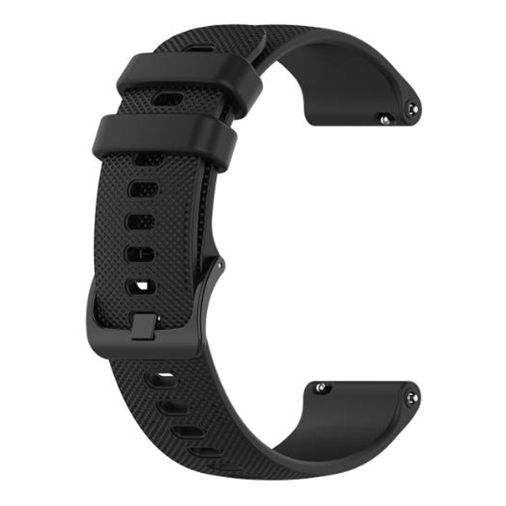 Techsuit W006 remienok pre Huawei Watch / Garmin Watch Series, 18mm, čierny