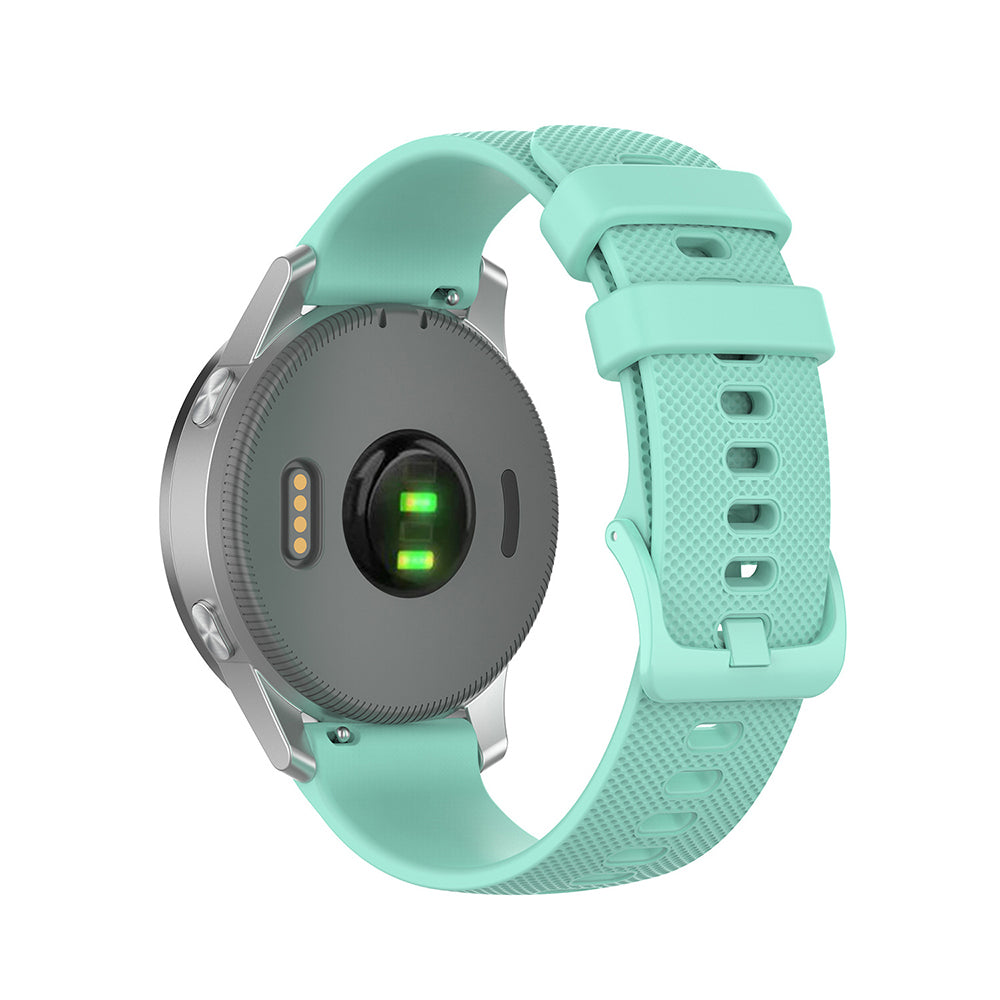 Techsuit W006 remienok pre Huawei Watch / Garmin Watch Series, 18mm, Tyrkysový