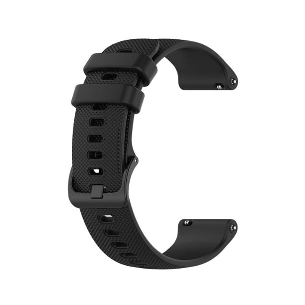 Techsuit W006 remienok pre Samsung Galaxy Watch / Huawei Watch Series, 20mm, Čierny