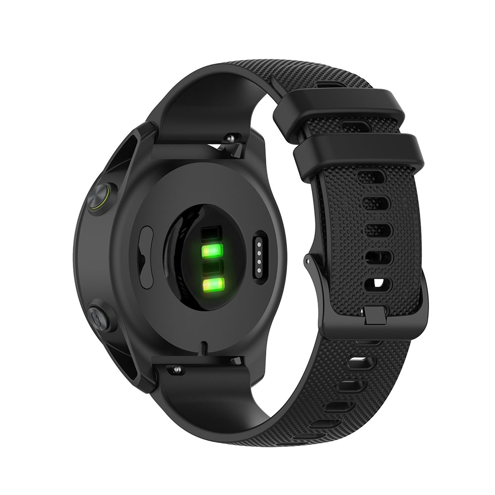 Techsuit W006 remienok pre Samsung Galaxy Watch / Huawei Watch Series, 20mm, Čierny