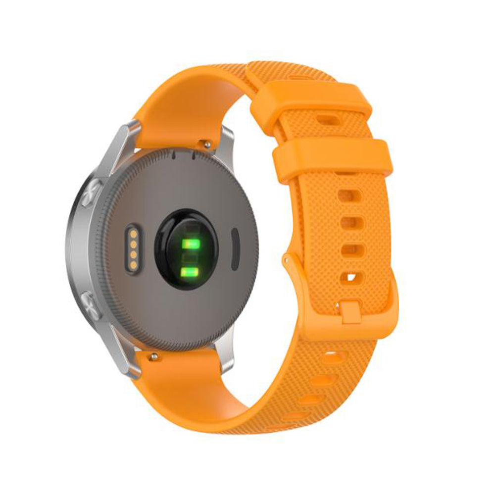 Techsuit W006 remienok pre Samsung Galaxy Watch / Huawei Watch Series, 20mm, Oranžový