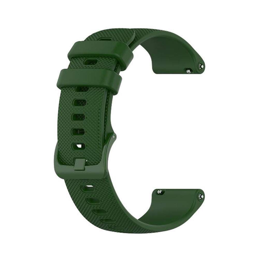 Techsuit W006 remienok pre Samsung Galaxy Watch / Huawei Watch Series, 22mm, Zelený
