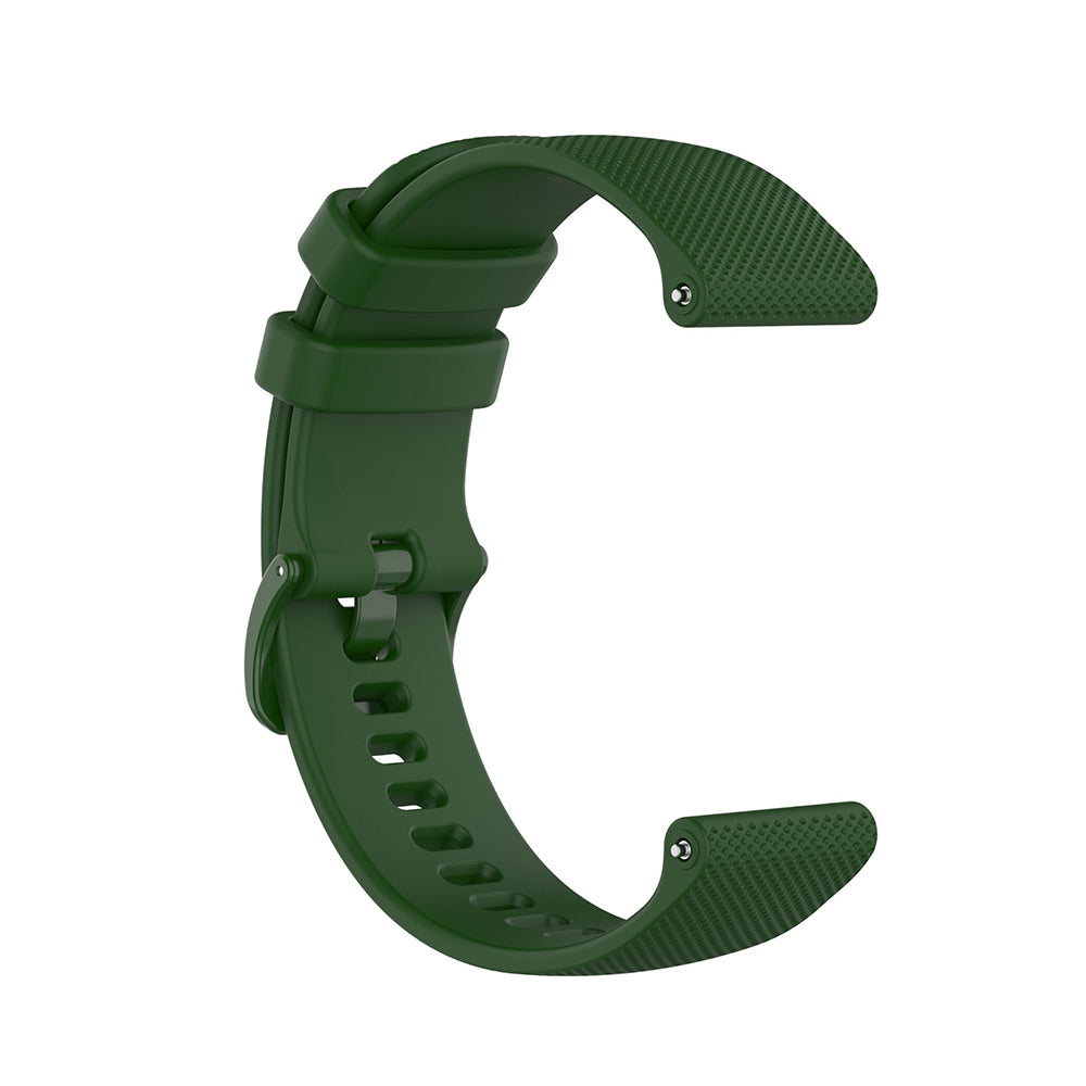 Techsuit W006 remienok pre Samsung Galaxy Watch / Huawei Watch Series, 22mm, Zelený