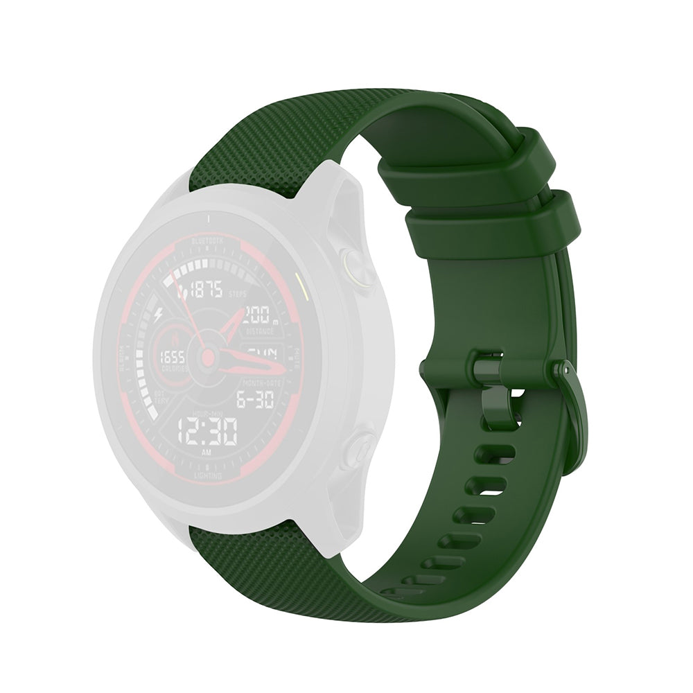 Techsuit W006 remienok pre Samsung Galaxy Watch / Huawei Watch Series, 22mm, Zelený