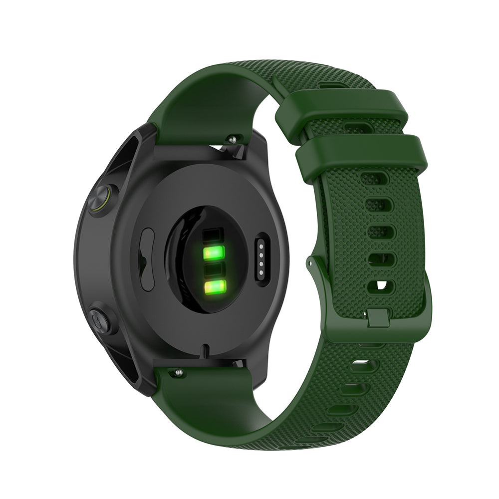 Techsuit W006 remienok pre Samsung Galaxy Watch / Huawei Watch Series, 22mm, Zelený