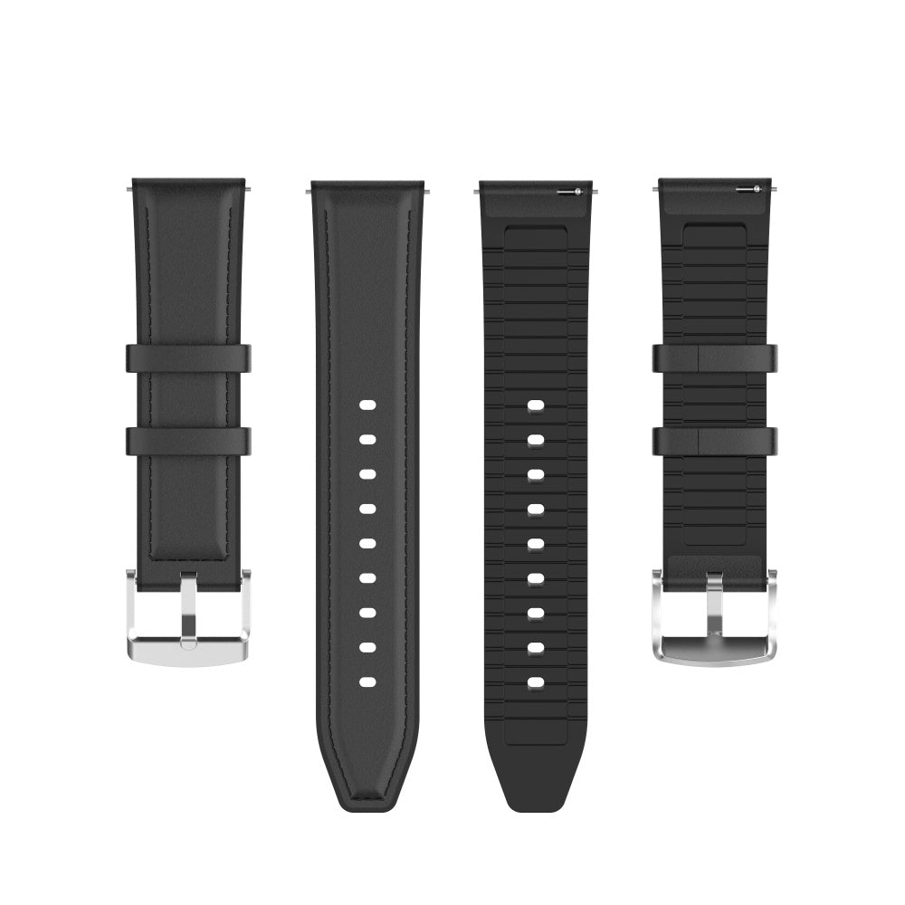 Techsuit W007 remienok pre Samsung Galaxy Watch / Huawei Watch Series, 22mm, Čierny