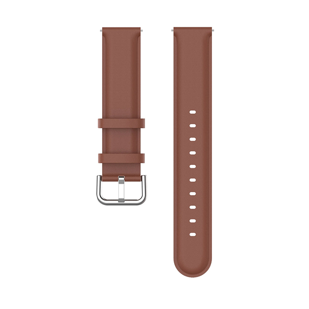 Techsuit W007PU remienok pre Huawei Watch / Xiaomi Watch Series, Hnedý
