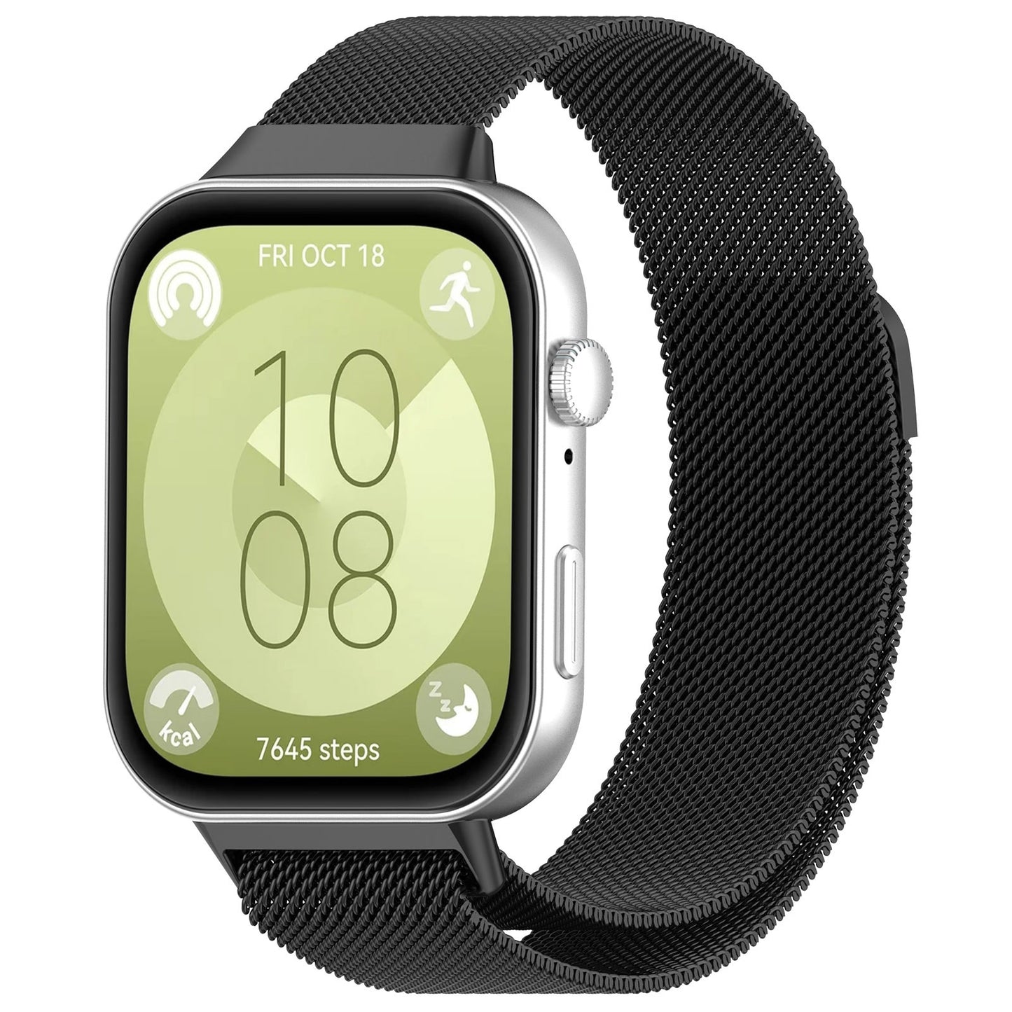 Techsuit W009 remienok pre Huawei Watch Fit 4 Pro / Fit 4 / Fit 3, čierny